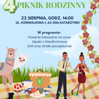 4 Piknik Rodzinny DPS Katarzynki – 23 sierpnia 2026